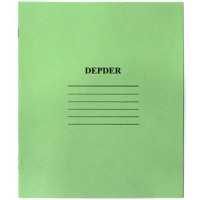 Тетрадь "Depder" 12 л косая линия