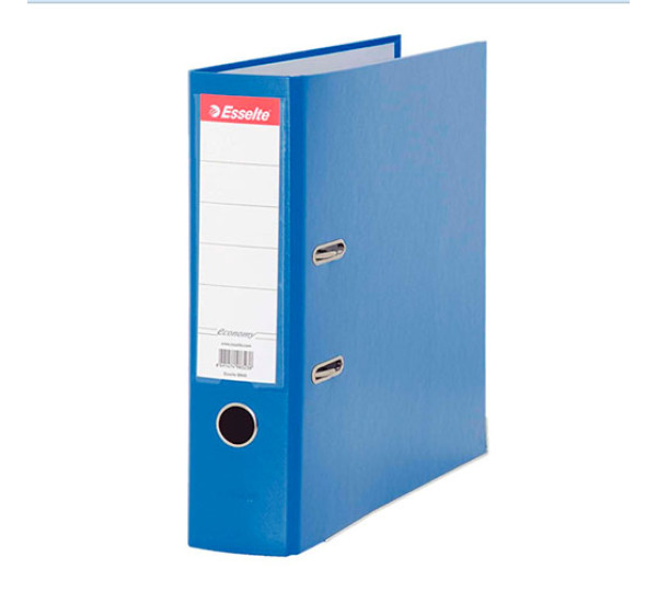Папка регистратор А4 70 мм синяя Economy (Esselte) 