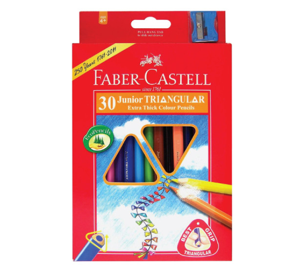 Карандаши цветные (30 цв) "Faber Castell"