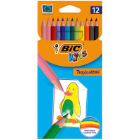 Карандаши цветные "Bic" Tropicolors 2  (12 цв.) 