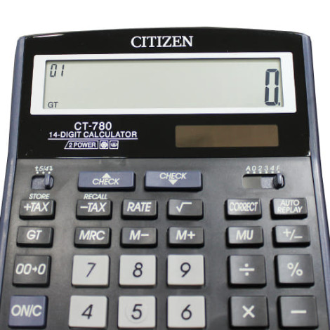 Калькулятор 14 digit CT-780 (CITIZEN)