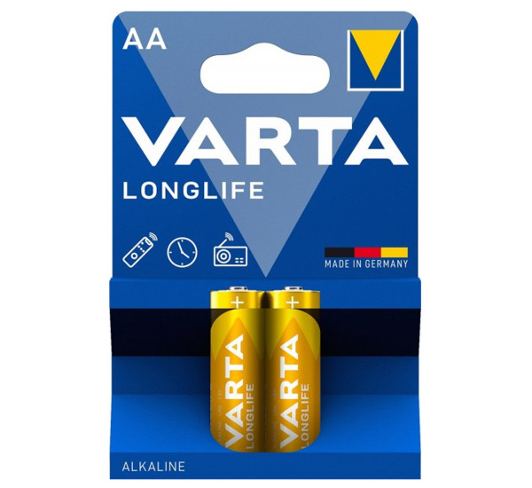 Батарейки AA LONGLIFE 2 шт. (Varta) 