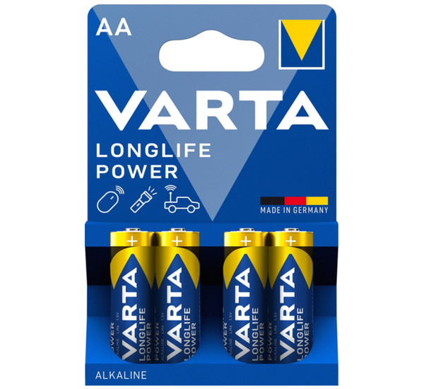 Батарейки  AA LONGLIFE POWER 4 шт. (Varta) 