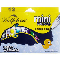 Фломастеры "Dolphin" mini colours  (12 цв) 