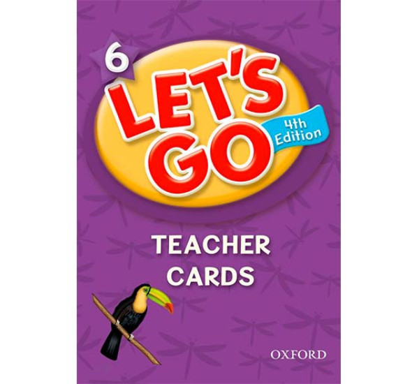 Lets go 6 Teacher cards (6th edition)