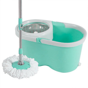 Швабра,ведро с отжимом (металический) №170