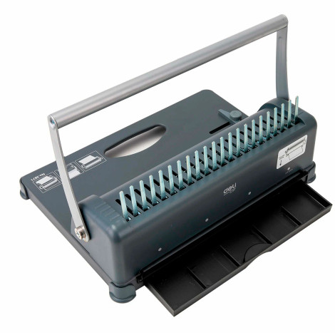 Машина для переплета пластиковых пружин 3871 (Deli)