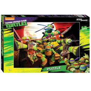 Пазлы 560 Черепашки Ниндзя (Step Puzzle)