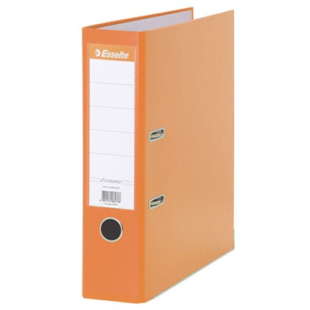Папка регистратор А4 70 мм оранжевая Economy (Esselte) 