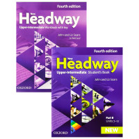 Headway Fourth edition Upper-intermediate student's book and workbook + CD (Oxford)