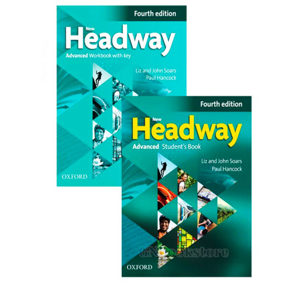 Headway 4 edition Advanced student's book and workbook + CD (Oxford)