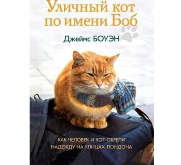 Уличный кот по имени Боб. Как человек и кот обрели надежду на улицах Лондона. Джеймс Боуэн