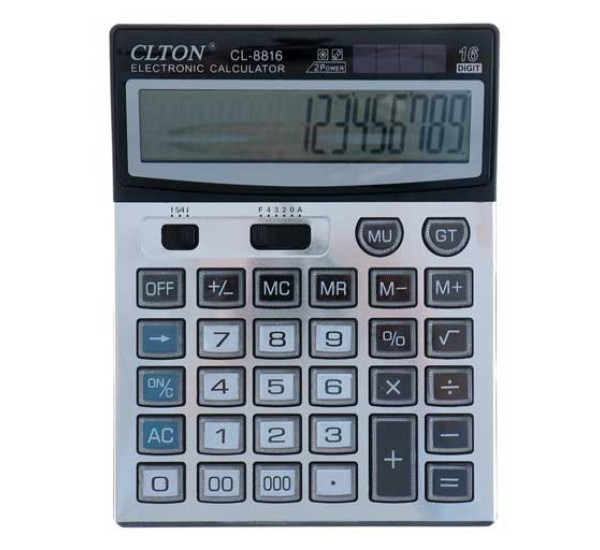 Калькулятор 16 digit CL-8816  CLTON