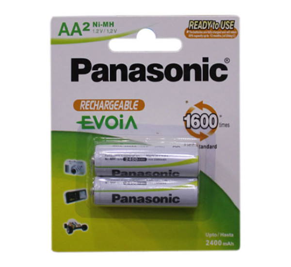 Батарейки "Panasonic" (АА 2 шт. 830 mAh зарядные) 