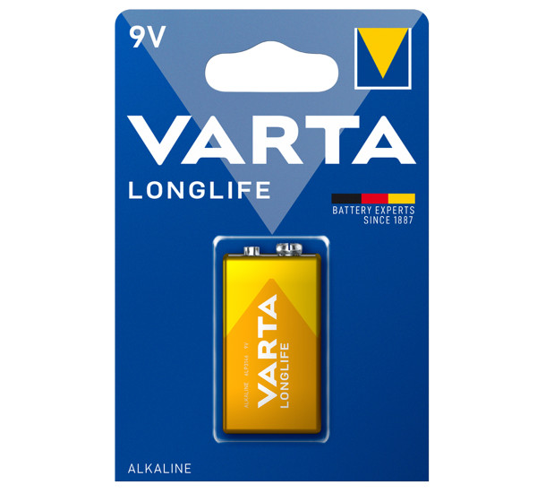 Батарейки 9A Longlife 1 шт. (Varta) 