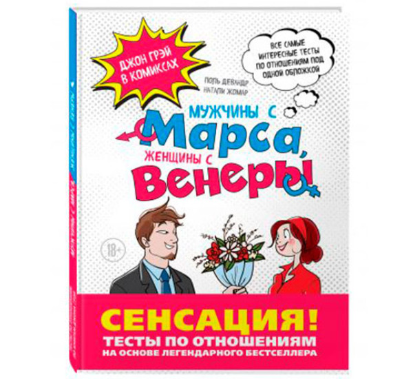 Мужчины с Марса, Женщины с Венеры. Тесты по отношениям по Грэю Девандр Поль