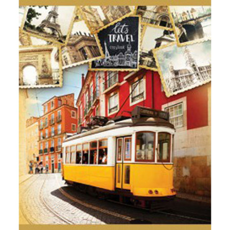 Тетрадь Magic Lines Давай путешествовать (96 л клетка)