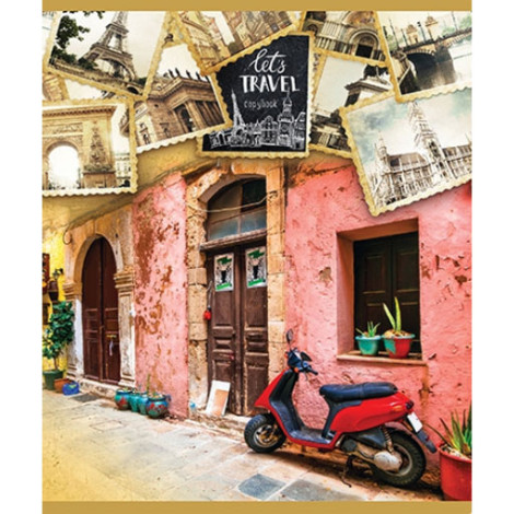 Тетрадь Magic Lines Давай путешествовать (96 л клетка)