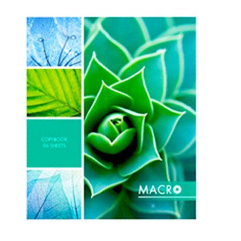 Тетрадь 96 л клетка Макро Magic Lines