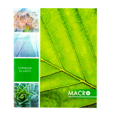 Тетрадь 96 л клетка Макро Magic Lines