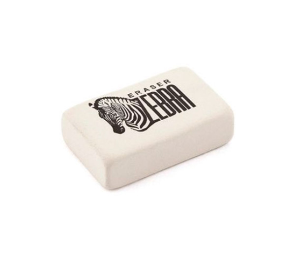 Ластик маленький Zebra Hatber 14231