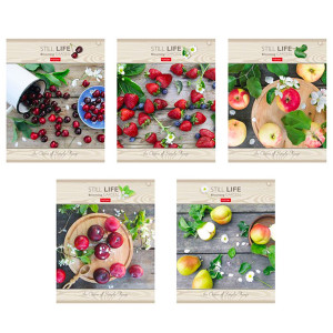 Тетрадь (96 л клетка) Blooming Garden "Hatber"