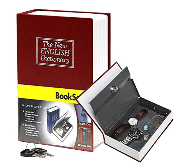 Книга сейф The New English Dictionary красная (KBS-802)