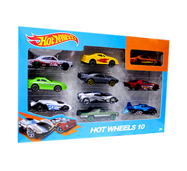 Набор машинок Hotweels 10 шт 324