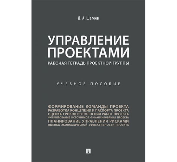 Управление проектами. Рабочая тетрадь проектной группы. Учебное пособие Денис Шагеев