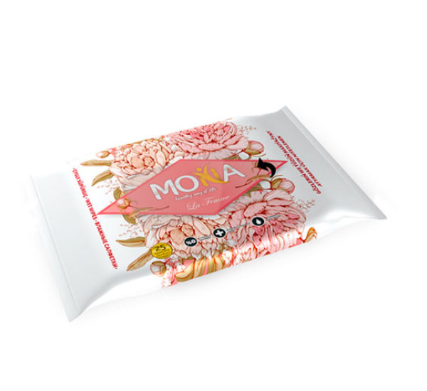 Влажные салфетки "Mona" La femme  (25 шт)