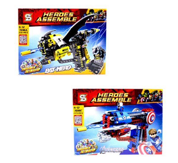 Конструктор Heroes Assemble 7018