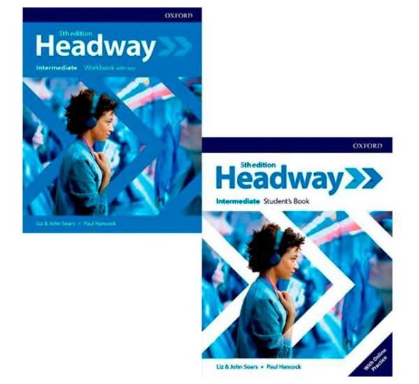 Headway 5 edition Intermediate. student's book and workbook + CD (Oxford)