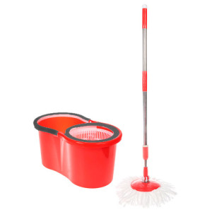 Швабра,ведро с отжимом (пластик) 98999