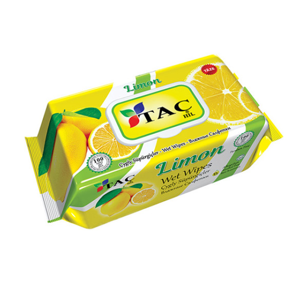 Влажные салфетки "Tac Hil" Limon- 100