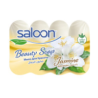 Мыло "Saloon beauty"  Жасмин (4 шт  75гр)