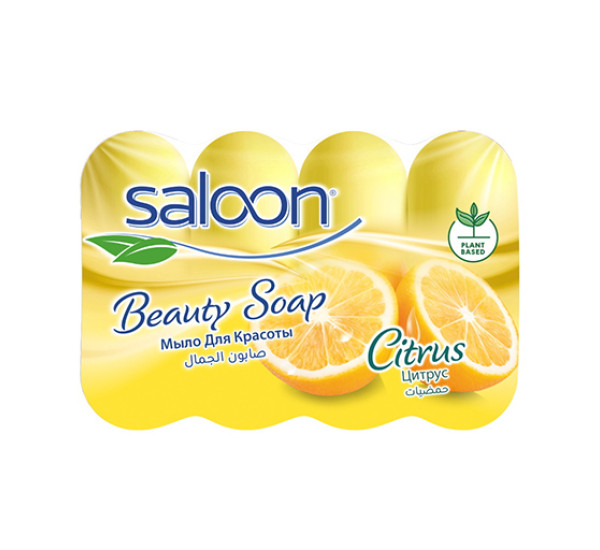 Мыло "Saloon beauty"  Цитрус (4 шт 75гр)