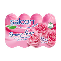 Мыло "Saloon beauty" Роза  (4 шт  75 гр)