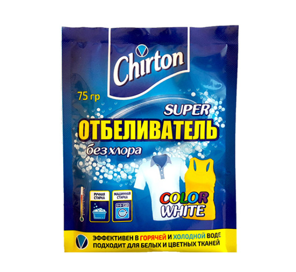 Кислородный супер отбеливатель  "Chirton" (75 гр)