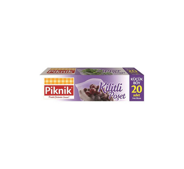 Пакеты для хранения продуктов "Piknik" 1408-Р (20 шт 14*19 см)