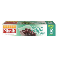 Пакеты для хранения продуктов "Piknik" 1396-Р (10 шт 31*23 см)