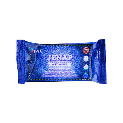 Влажные салфетки "Tac Hil" Jenap Jeans (15 шт)