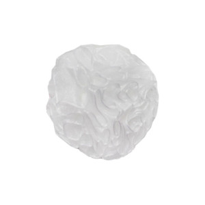 Бантики для волос, в паре, цвет белый