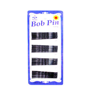 Набор невидимок "Bob Pin" (цвет чёрный, мал.)