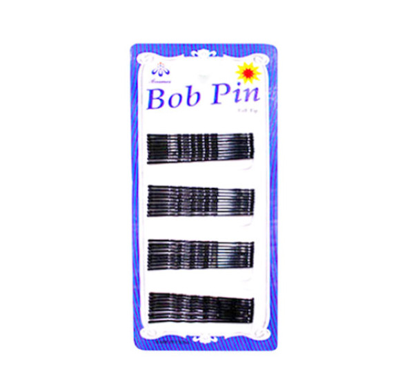 Набор невидимок "Bob Pin" (цвет чёрный, мал.)