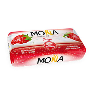 Мыло "Mona"  клубника со сливками  (150 г)