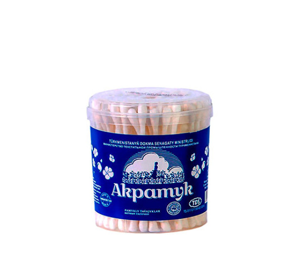 Ватные палочки (200 шт) "Akpamyk"