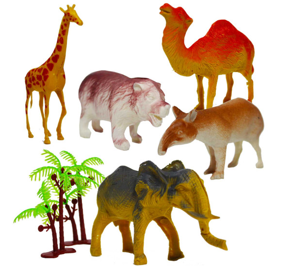Игровой набор дикие животные Animal Puzzle Игровой набор дикие животные Animal Puzzle