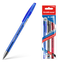 Ручка гелевая "ErichKrause" R-301 Original Gel Stick 0.5 (цвет чернил: синий, черный, красный)