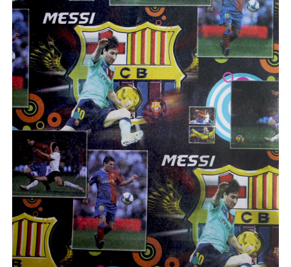 Упаковочная бумага 50*74 см Messi