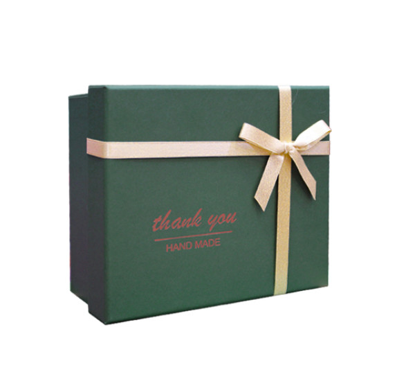 Коробка для подарков Thank you 107 (зеленая) №3